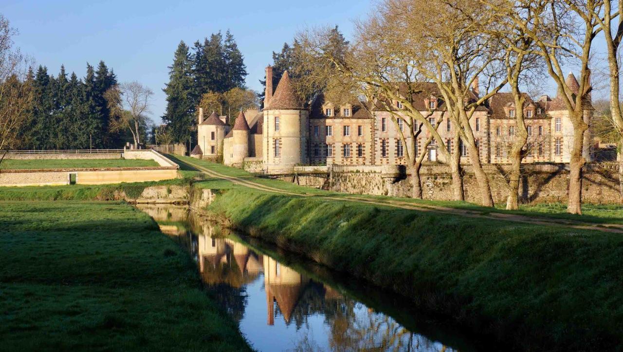 Chateau De La Riviere Bed & Breakfast Pontgouin Exterior photo